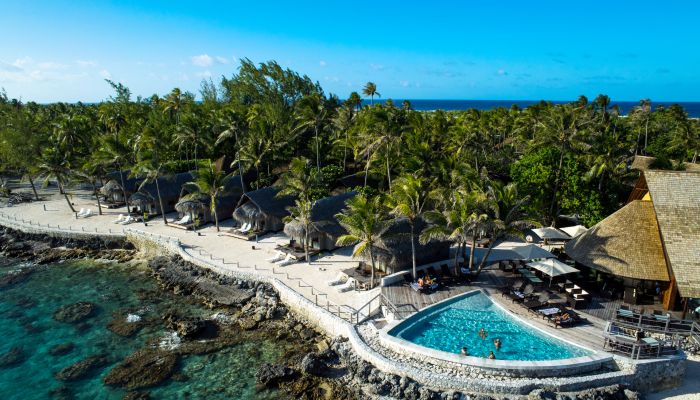 Hotel Maitai Rangiroa - Luftaufnahme - Tahiti