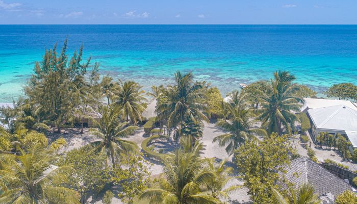 Pension Tevahine Dream Rangiroa - Luftaufnahme - Tahiti