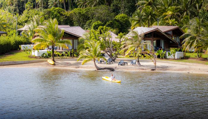 Pension Anavai Lodge Taha'a - Luftaufnahme - Tahiti