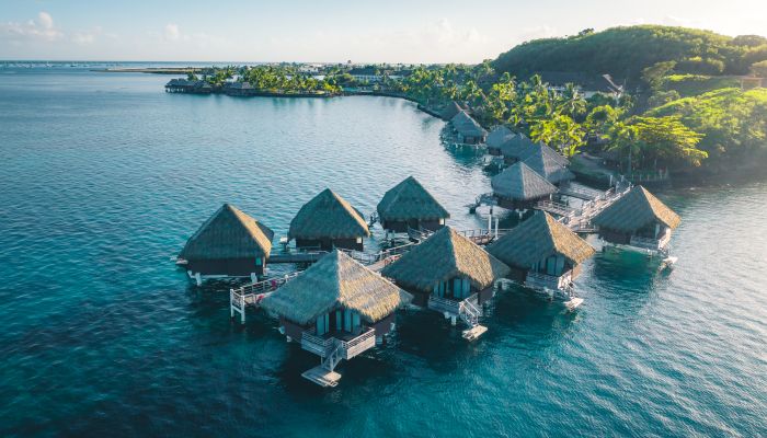 Hotel Intercontinental Tahiti - Luftaufnahme - Tahiti