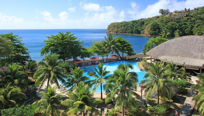 Hotel Tahiti Pearl Beach Resort - Luftaufnahme - Tahiti