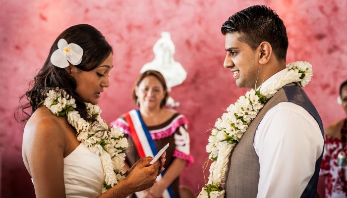 Heiraten Tahiti - Brautpaar - Tahiti