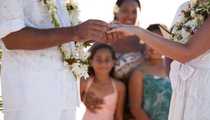 Heiraten Rarotonga - Ringtausch - Cook Inseln