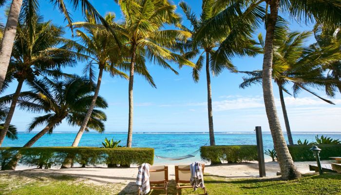 Hotel Motu Beachfront Art Villas Rarotonga - Strand - Cook Inseln