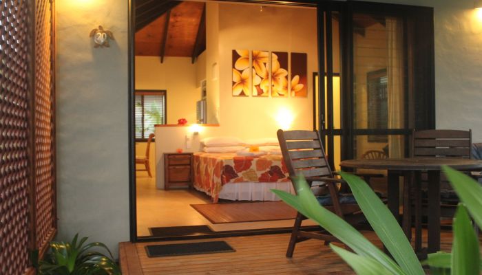 Hotel Muri Beach Resort Rarotonga - Innenansicht Bungalow - Cook Inseln