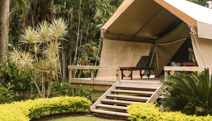Hotel Ikurangi Eco Reteat - Luxus Camping - Cook Inseln